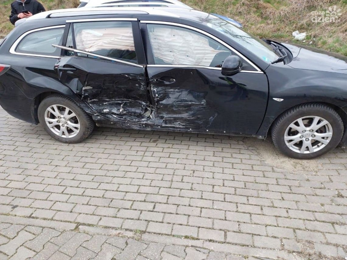 1 osoba w szpitalu po wypadku na Mleczarskiej