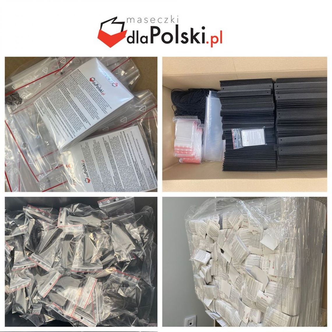 10 tysięcy maseczek trafi dziś do Mławy w ramach akcji #maseczkidlapolski