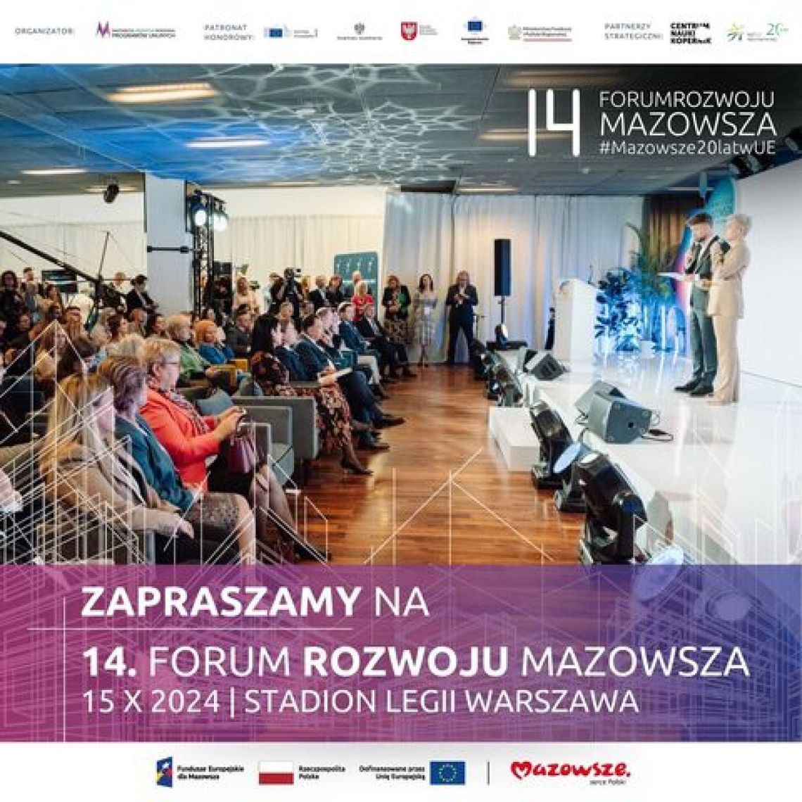 14. Forum Rozwoju Mazowsza - przyszłość regionu w centrum uwagi