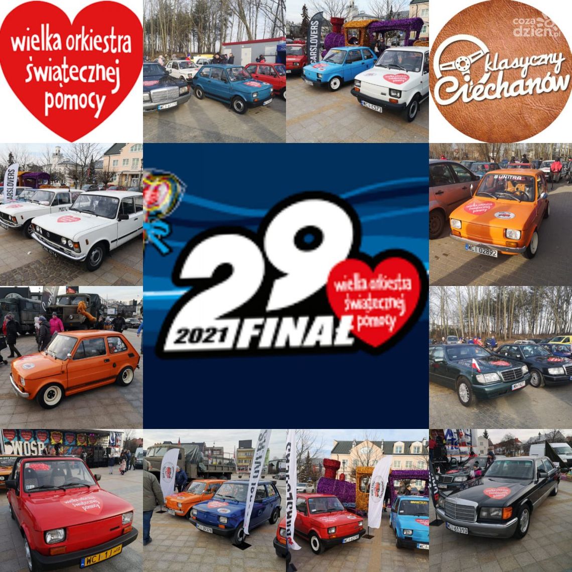29 Finał WOŚP. Klasyki wyjadą na ulice Ciechanowa!