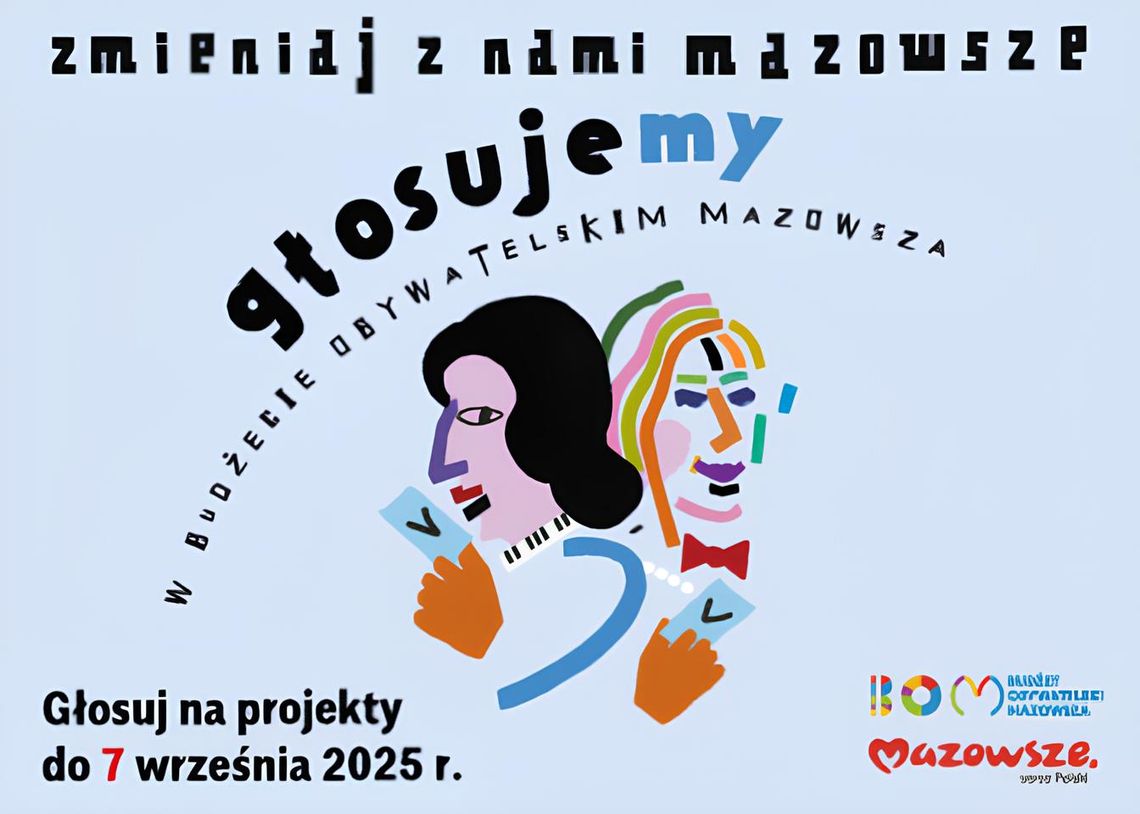 30 milionów złotych czeka na Twój głos! Ruszyła 6. edycja Budżetu Obywatelskiego Mazowsza