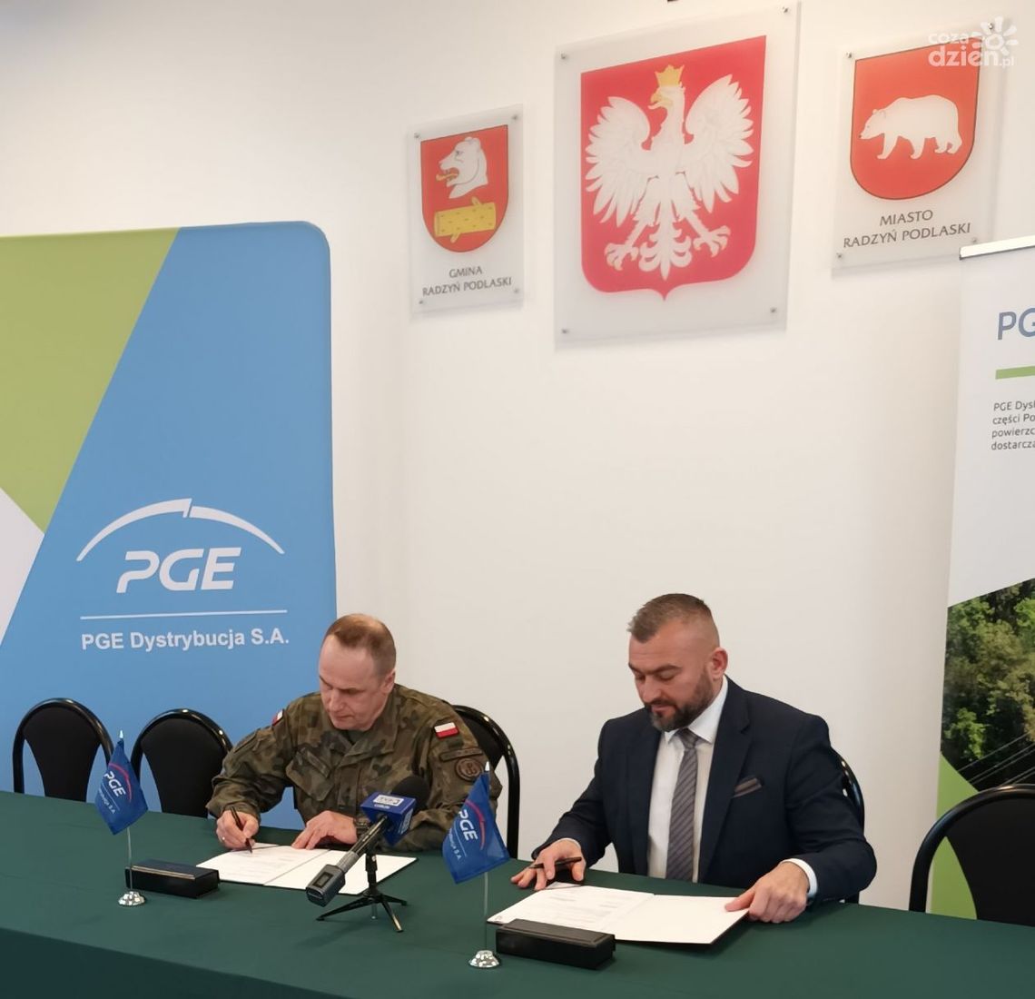 5 Mazowiecka Brygada OT przypieczętowała
współpracę z PGE Dystrybucja
