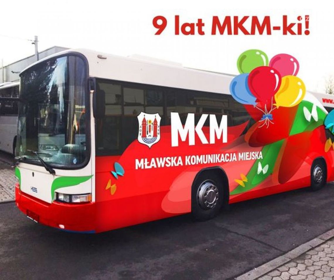 9 lat Mławskiej Komunikacji Miejskiej