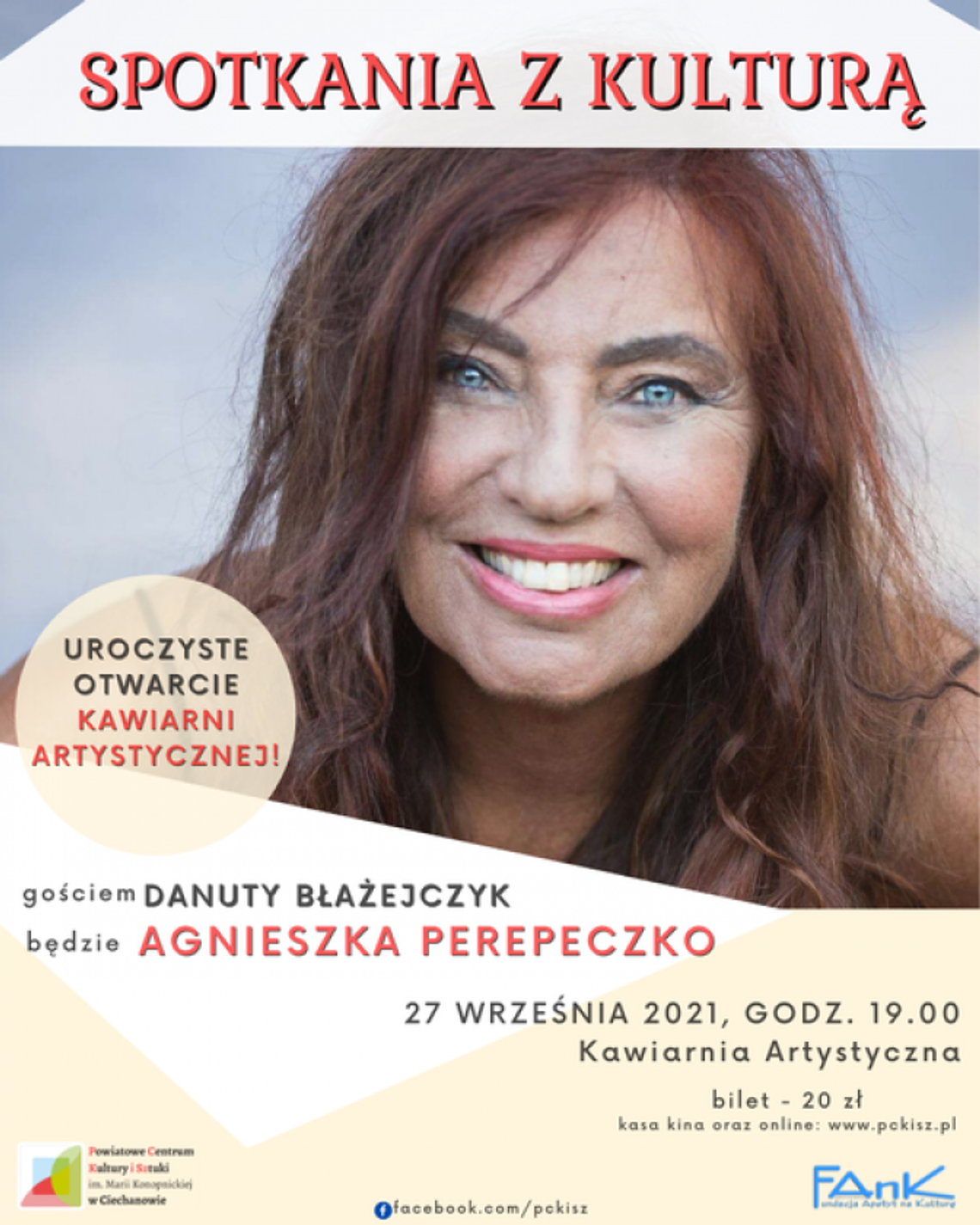 Agnieszka Perepeczko odwiedzi Ciechanów