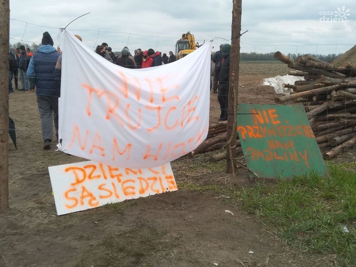 AKTUALIZACJA!!! Trwa protest w Zawadach Dworskich