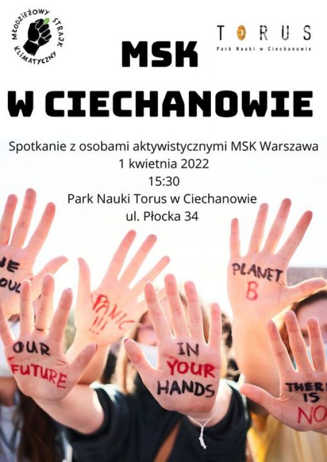 Aktywizm klimatyczny w Parku Nauki Torus