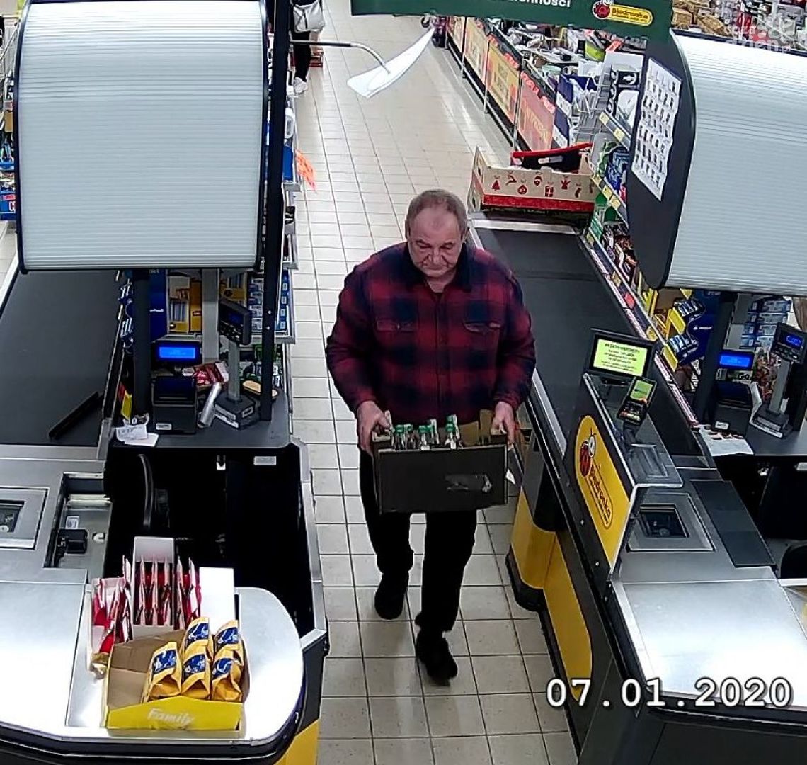 Alkoholowy złodziej znalazł się za granicą