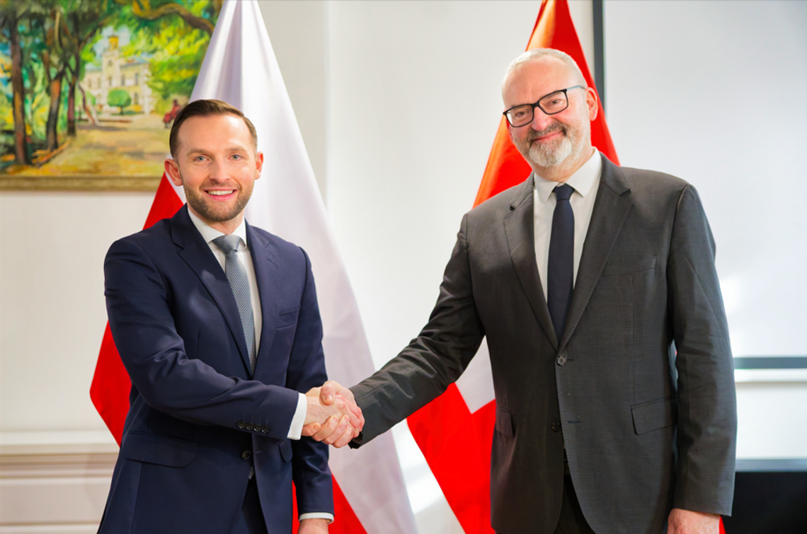 Ambasador Szwajcarii na inauguracji projektu w Ciechanowie