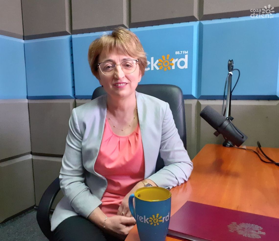 Anna Żebrowska - kierownik ciechanowskiej delegatury Mazowieckiego Urzędu Wojewódzkiego w Radiu Rekord