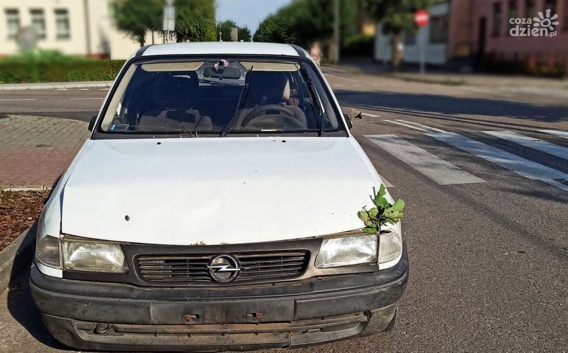 Auto spadło... z nieba - tak przynajmniej twierdził kompletnie pijany kierowca