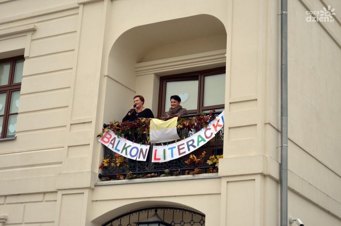 Balkon literacki z wierszami Jana Pawła II Balkon literacki z wierszami Jana Pawła II