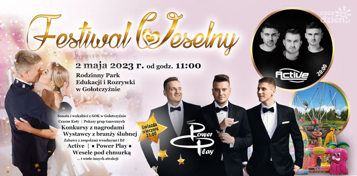 Będzie się działo w Gołotczyźnie. "To nasze wspólne wesele"