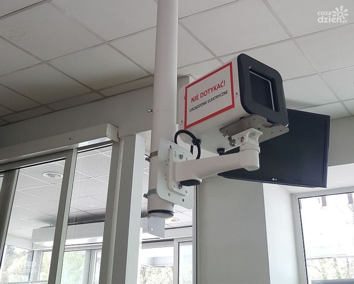 Bezdotykowy pomiar temperatury. Ciechanowski szpital wdroży system jako pierwszy