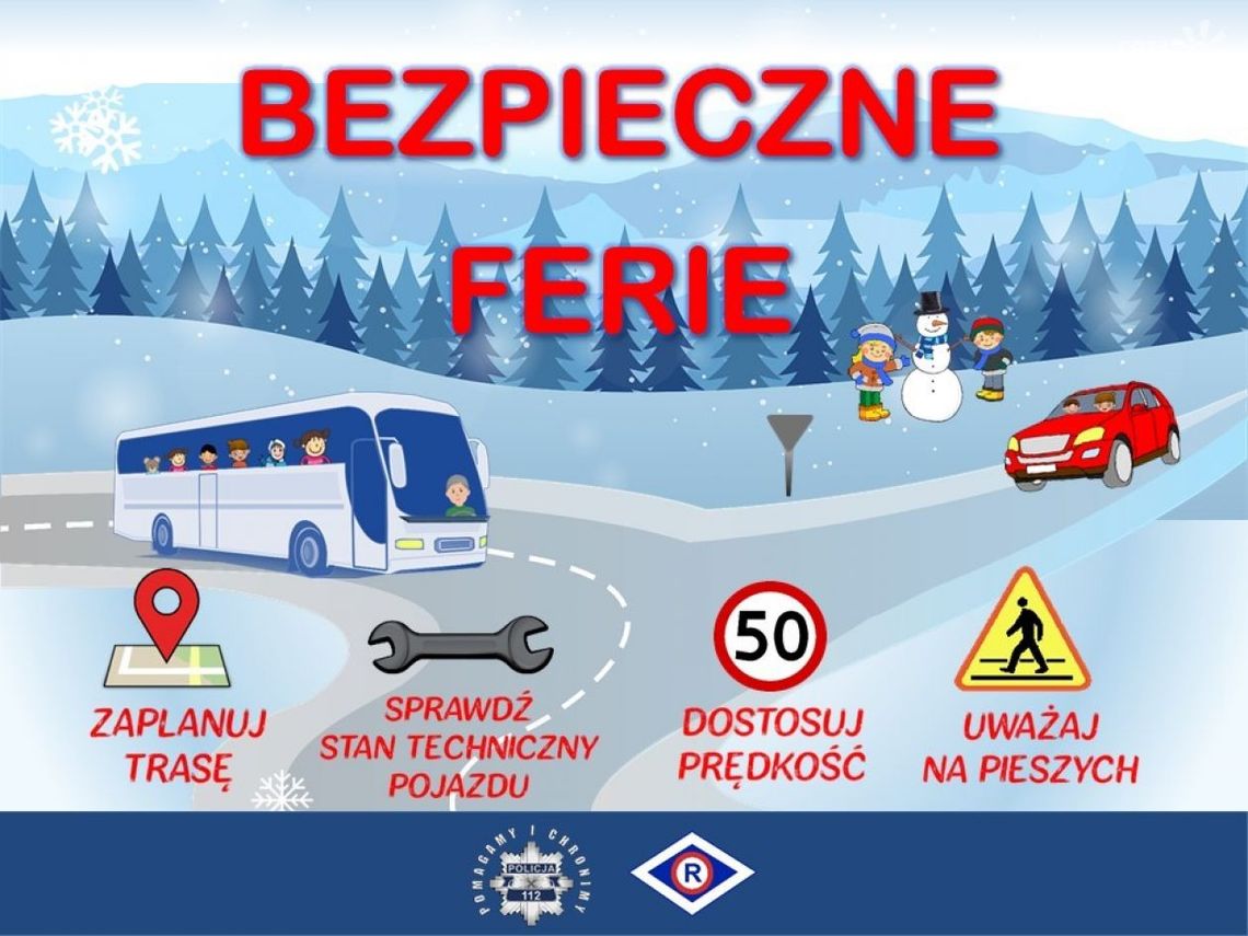 Bezpieczeństwo dzieci na zimowym wypoczynku: Policja zwiększa kontrole