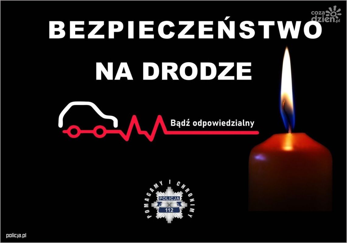 "Bezpieczeństwo na drodze - bądź odpowiedzialny." Policja apeluje oraz mobilizuje siły i środki