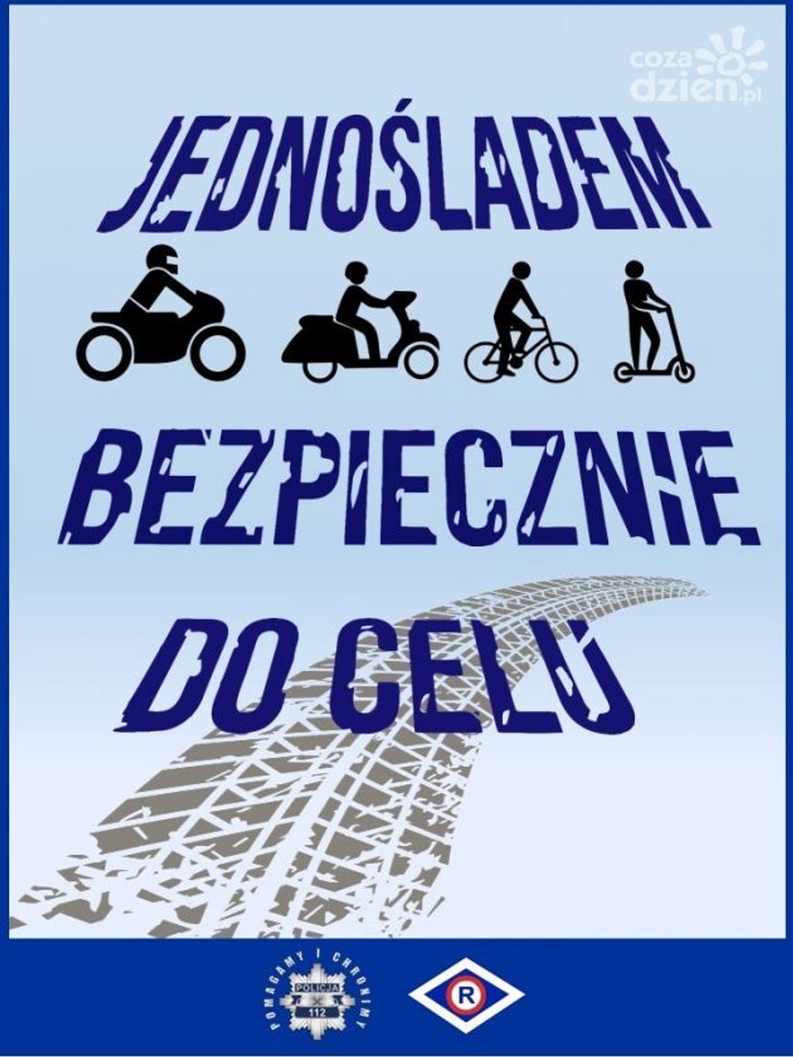 Bezpieczeństwo na jednośladach: Akcja Policji “Jednośladem bezpiecznie do celu”