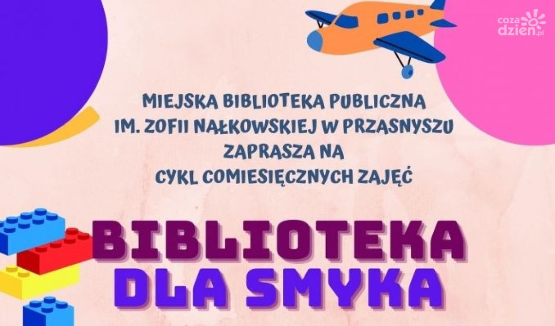 „Biblioteka dla Smyka” w Przasnyszu - gry i zabawy dla najmłodszych