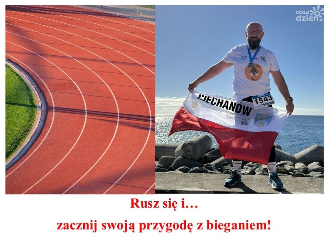Bieganie jest dobre dla każdego. W Ciechanowie ruszają bezpłatne treningi