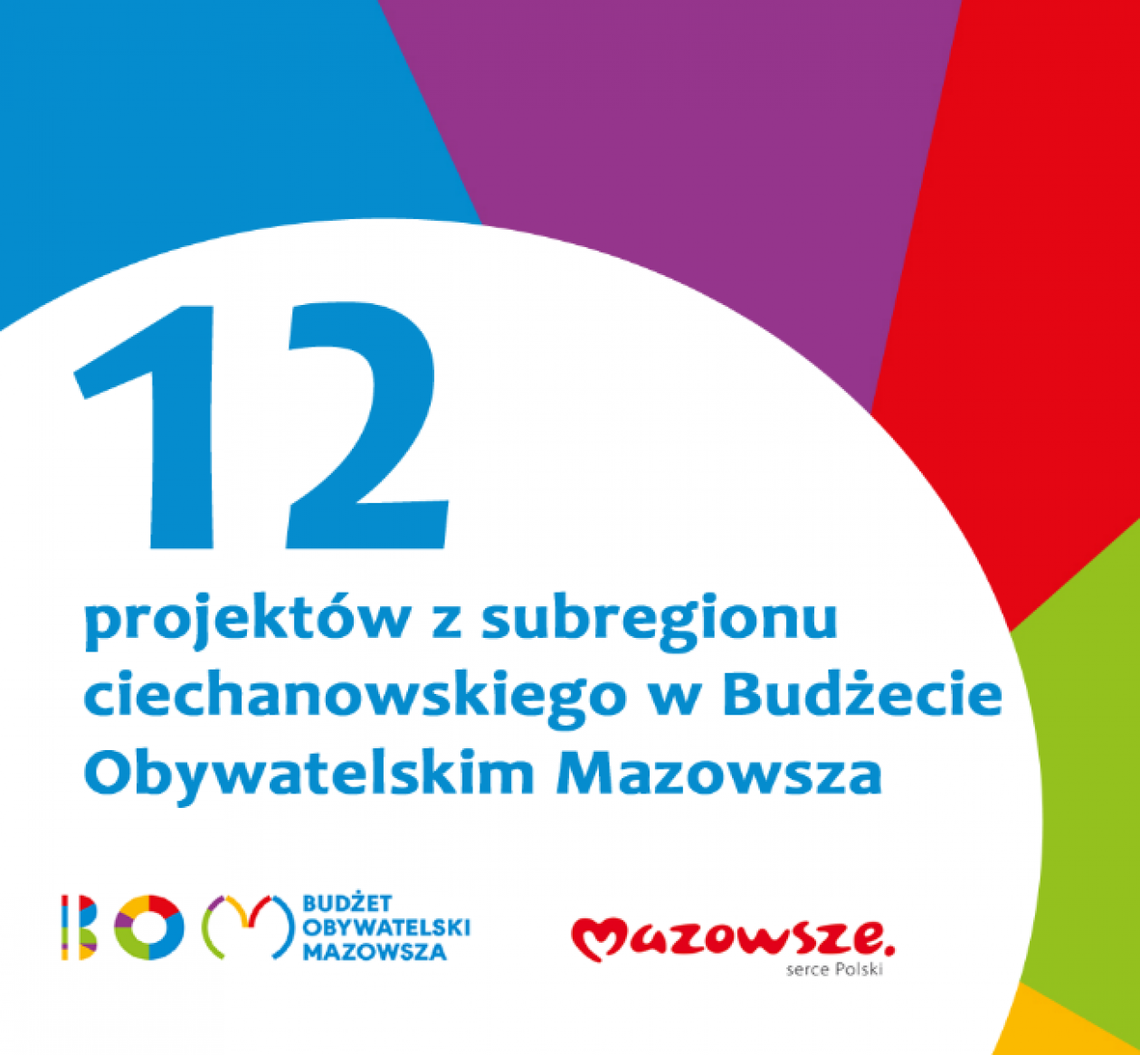 BOM. 12 projektów z subregionu ciechanowskiego walczy o wygraną
