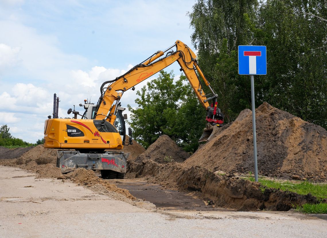 Budowa ulicy ks. Jana Twardowskiego w Przasnyszu ruszyła