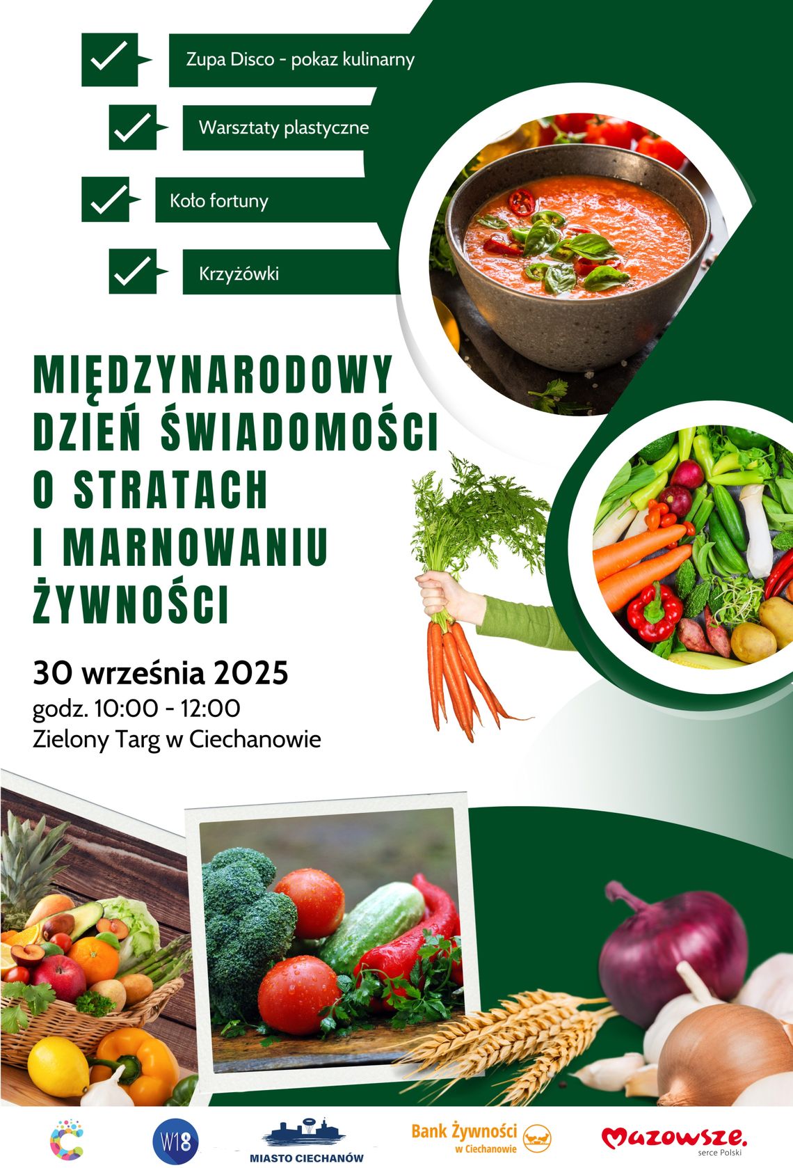 Ciechanów. Będą rozdawać Zupę Disco. Wystarczy zabrać słoik