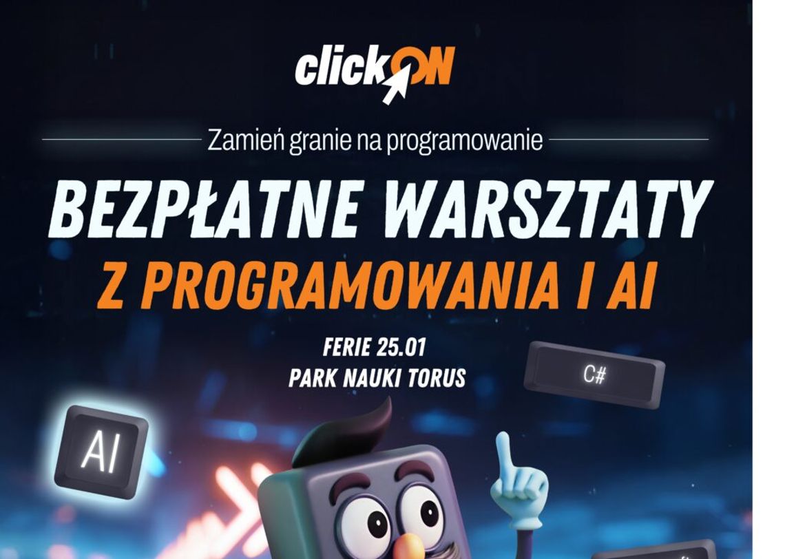 Ciechanów. Bezpłatne warsztaty programowania w "Torusie"
