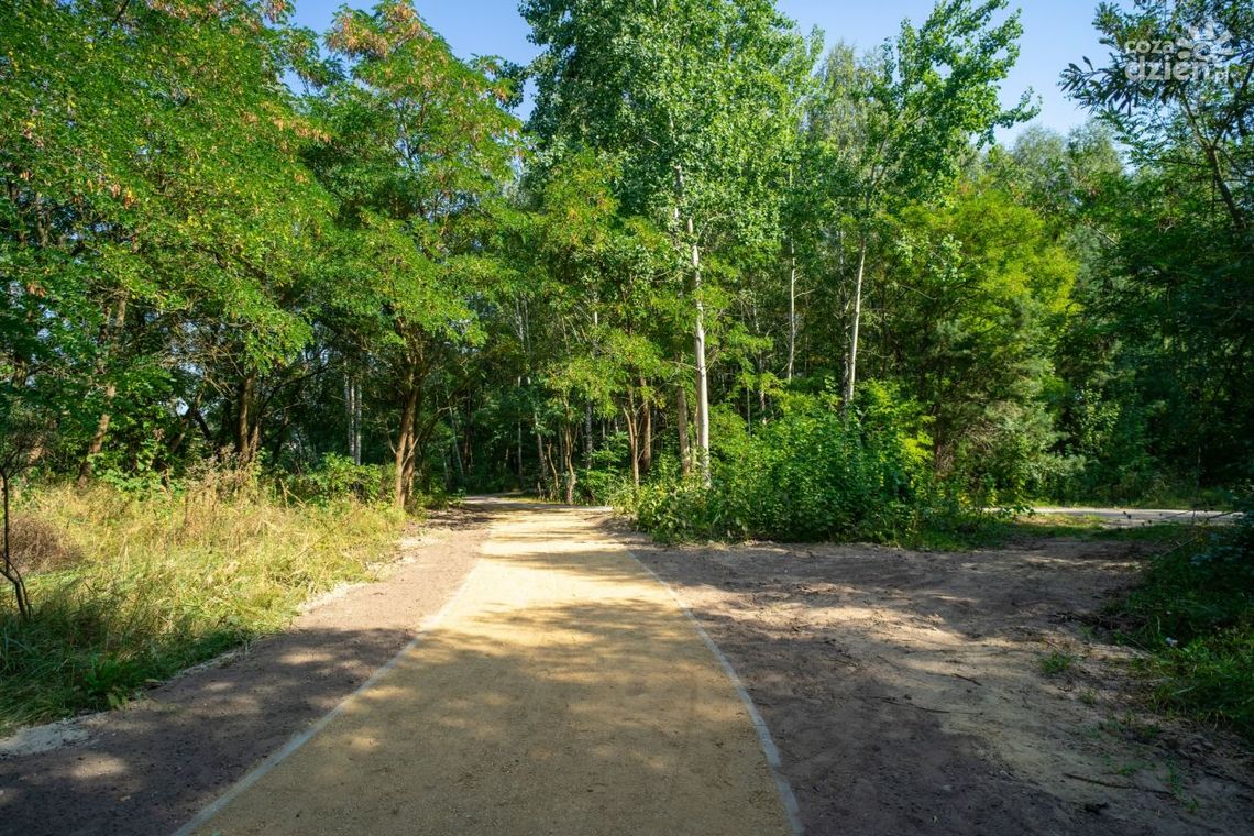 Ciechanów. Miasto rozbudowało ścieżki na Krubinie