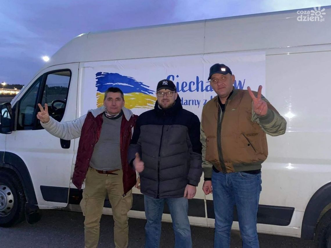 Ciechanów od razu ruszył z pomocą. Miasto wysłało na Ukrainę już 10 transportów humanitarnych