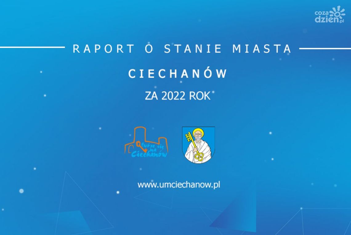 Ciechanów. Raport o Stanie Miasta za 2022 rok