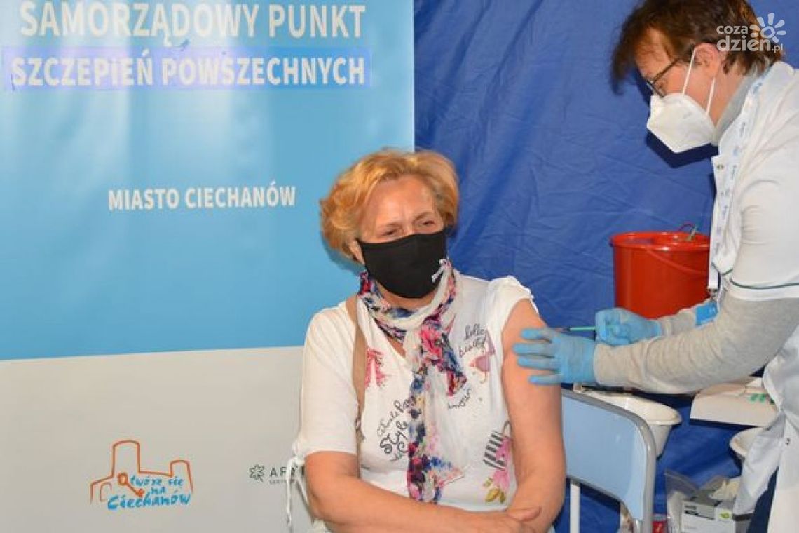Ciechanów. Samorządowego Punktu Szczepień Powszechnych zaszczepi dziś kilkaset osób!