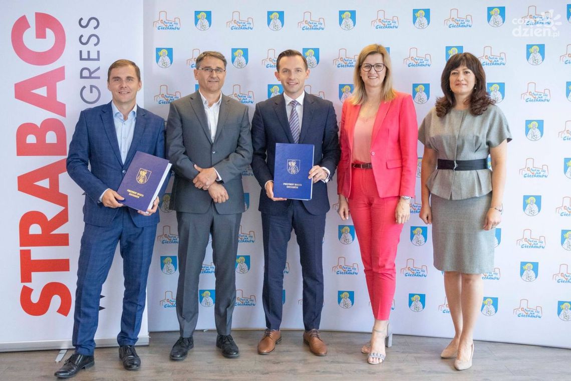 Ciechanów. Umowa na przedłużenie alei UE podpisana