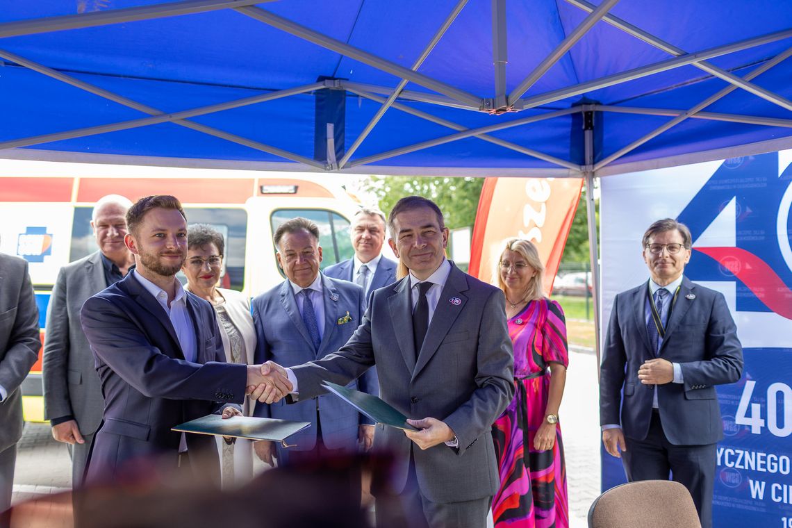 Podpisanie umowy na modernizację SORu w Ciechanowie