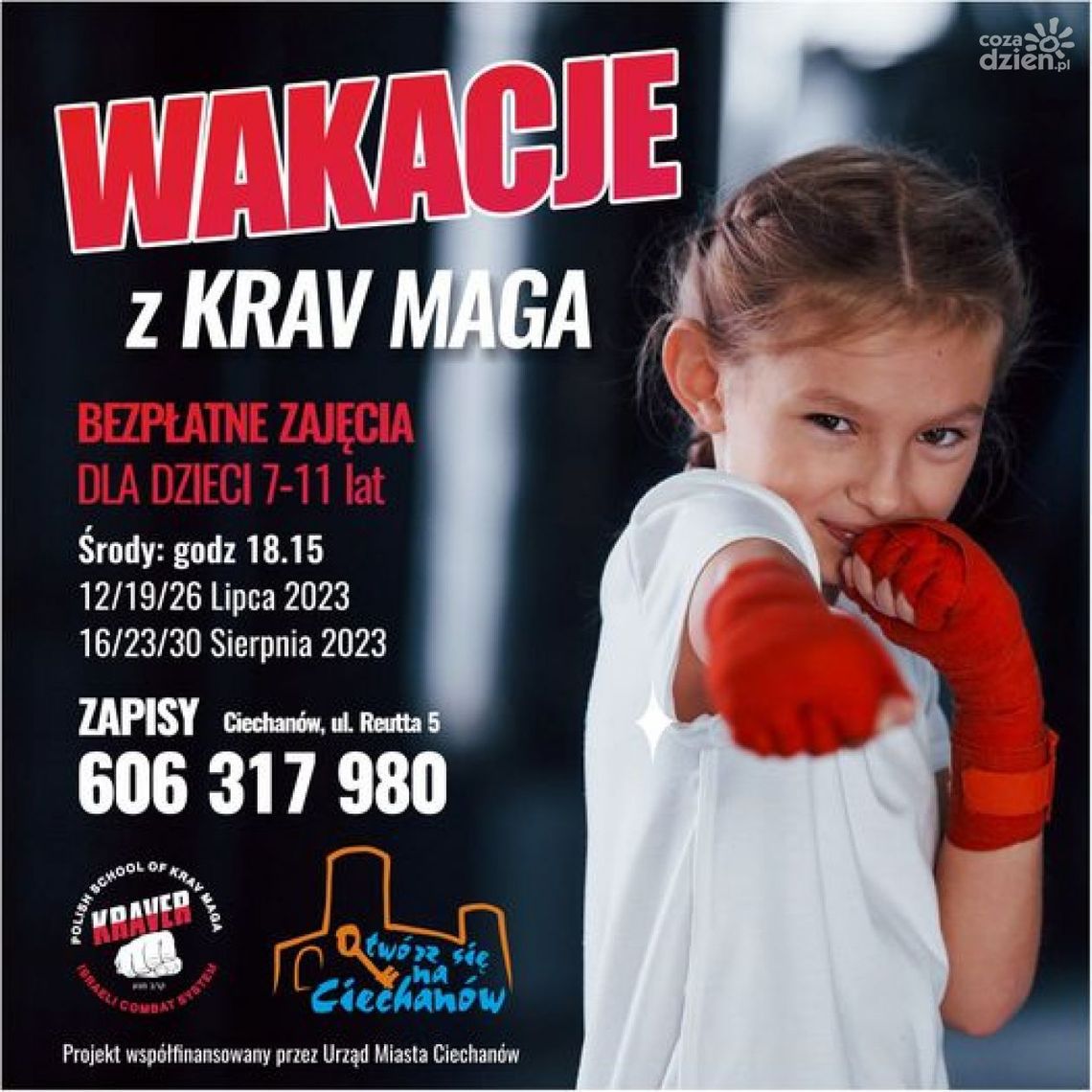 Ciechanów. Wakacje z Krav Magą już w lipcu