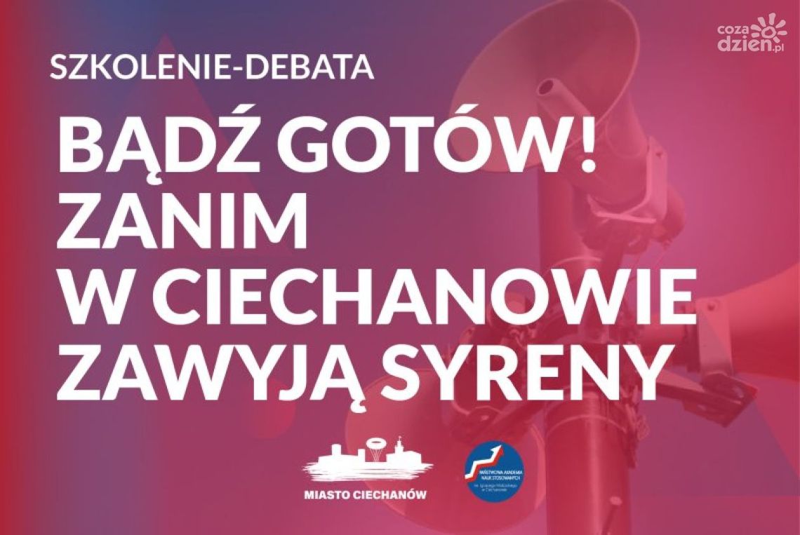 Ciechanów. Ważne szkolenie, zapisz się póki są miejsca
