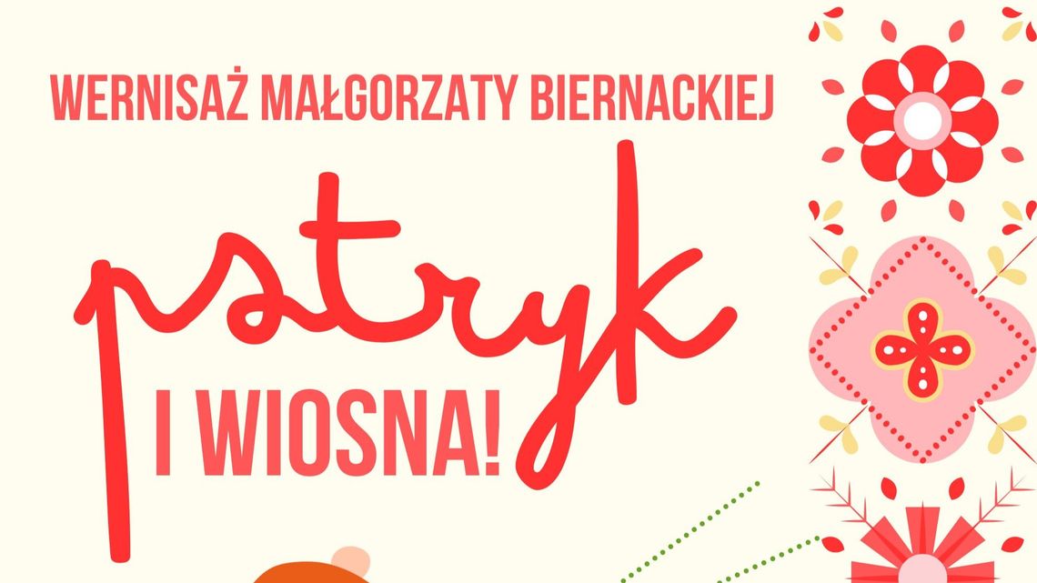 Plakat - Pstryk i Wiosna