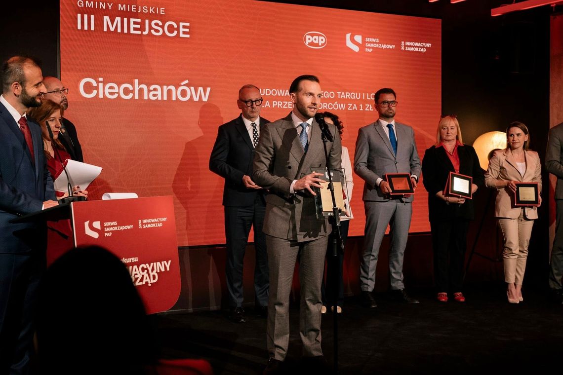 Ciechanów z prestiżową nagrodą