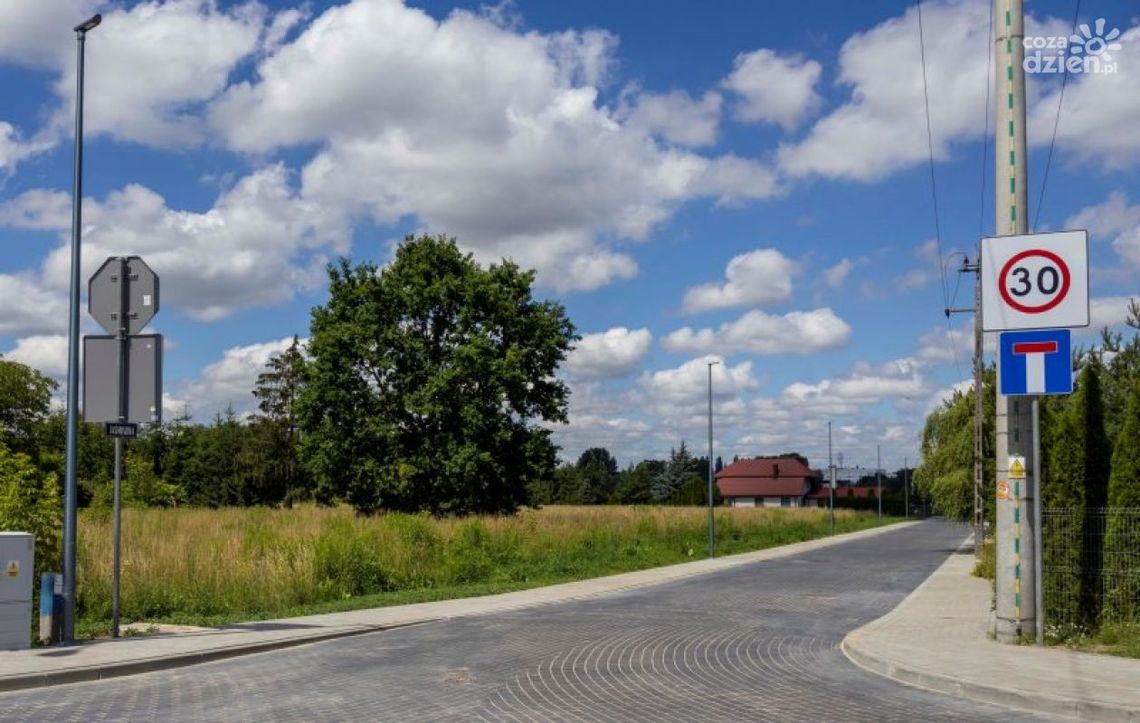 Ciechanów. Zakończono budowę ul. Jaśminowej