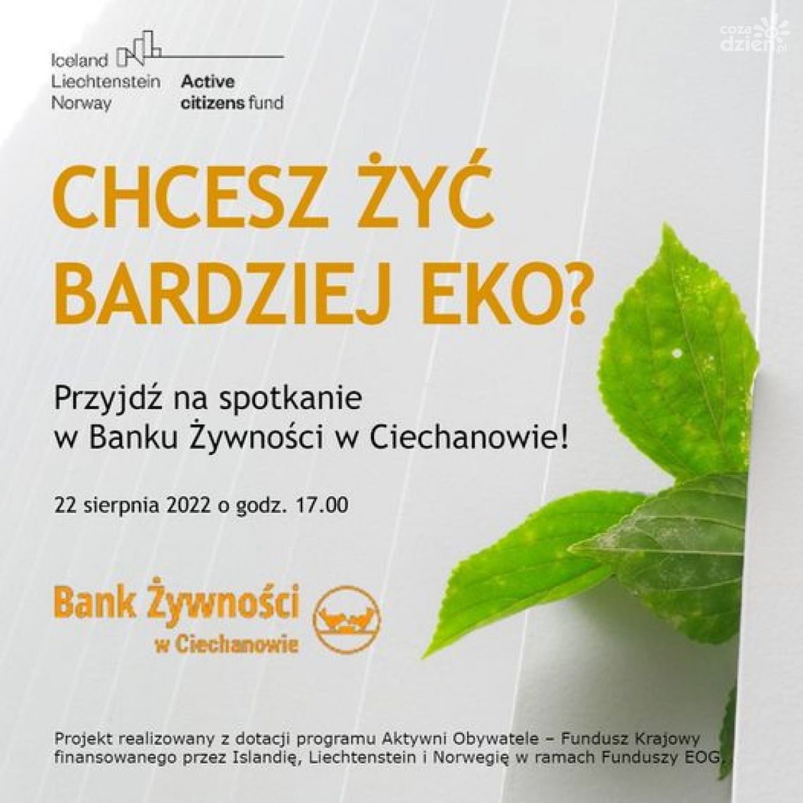 Ciechanów zamiast marnować, woli dyskutować