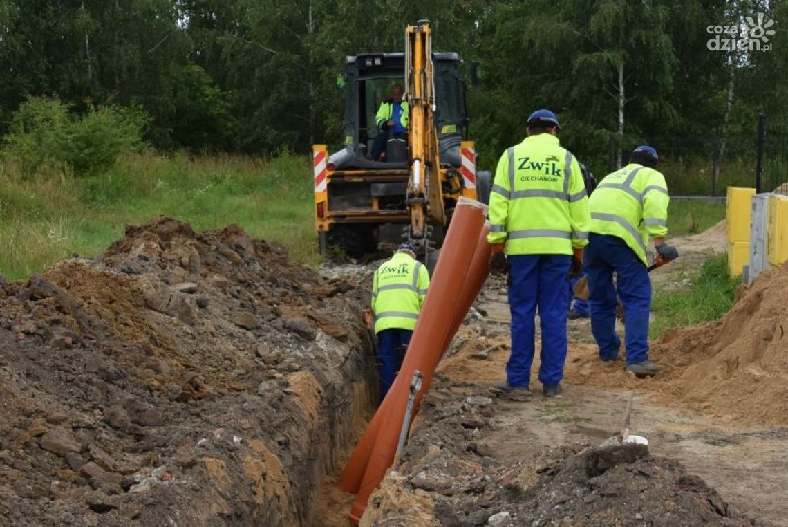 Ciechanów. ZWiK rozbudowuje sieci