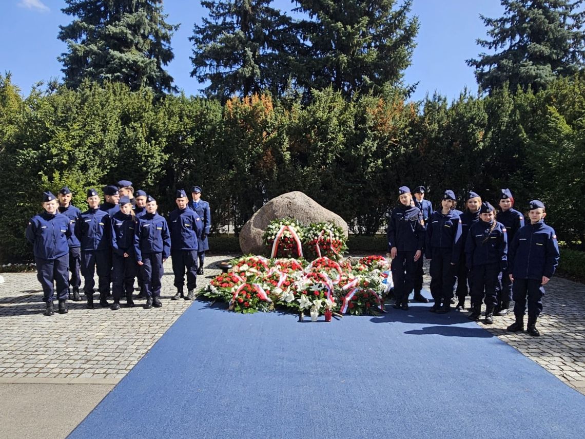 Ciechanowscy uczniowie z wizytą w Komendzie Głównej Policji