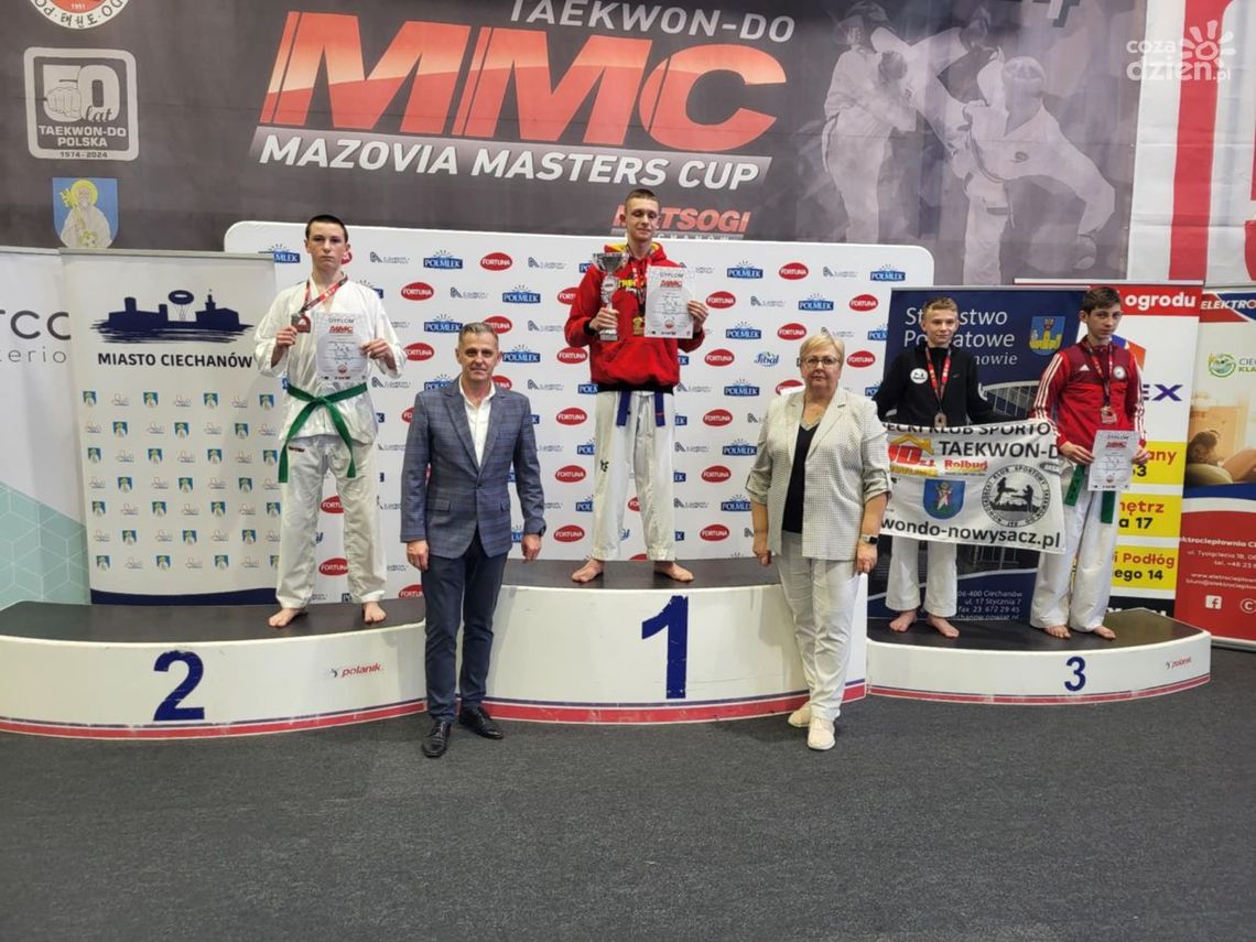 Ciechanowscy zawodnicy z medalami na Mazovia Masters Cup!