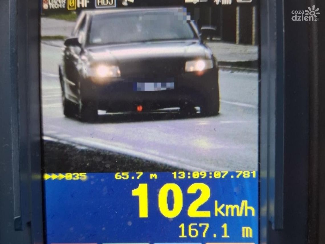 Ciechanowska grupa SPEED udaremniła jazdę z prędkością ponad 50 km/h wyższą niż dozwolona
