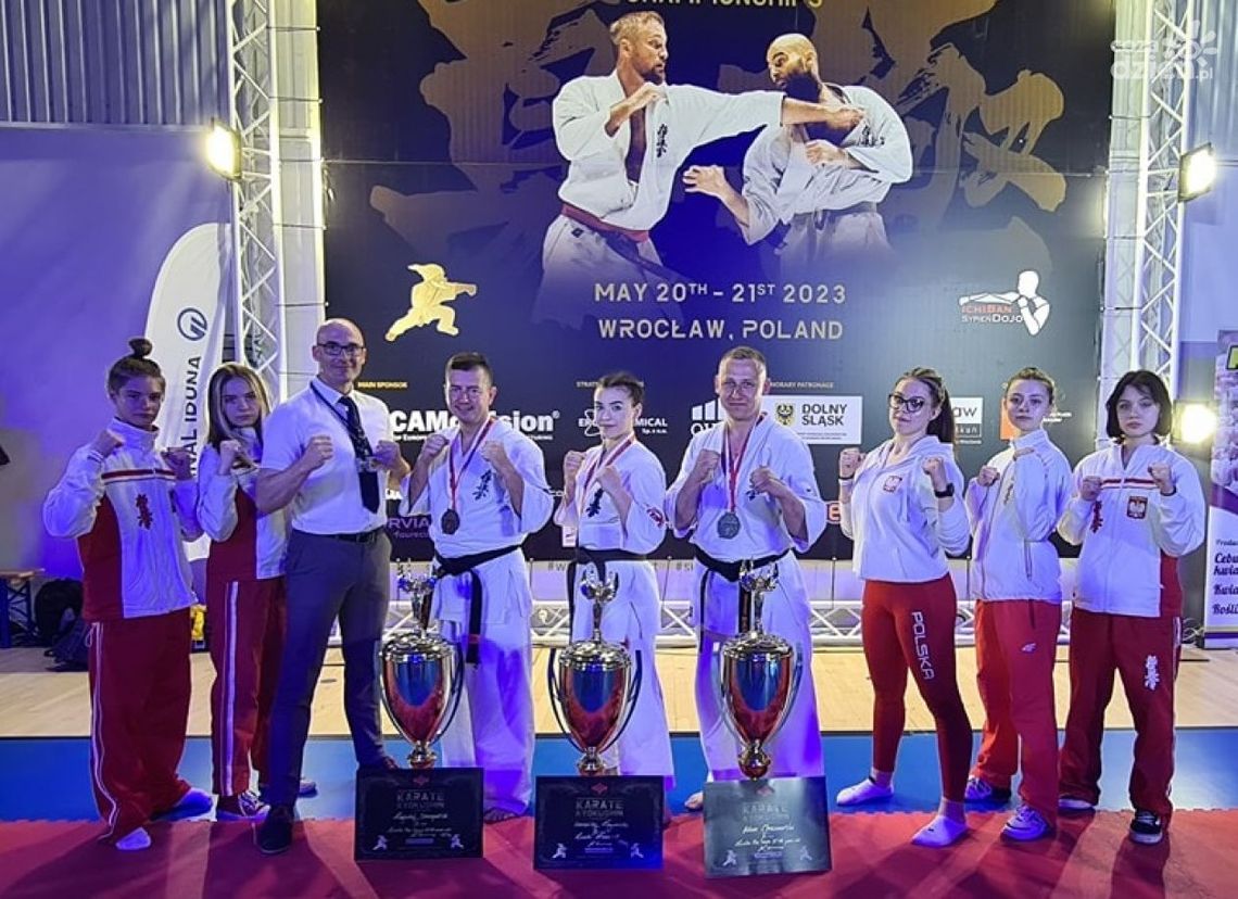 Ciechanowska kadra karate zdobywa medale na 36 Mistrzostwach Europy w Karate Kyokushin!