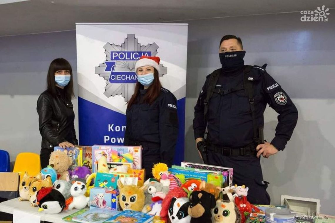 Ciechanowska policja pomogła Antosiowi Ciechanowska policja pomogła Antosiowi