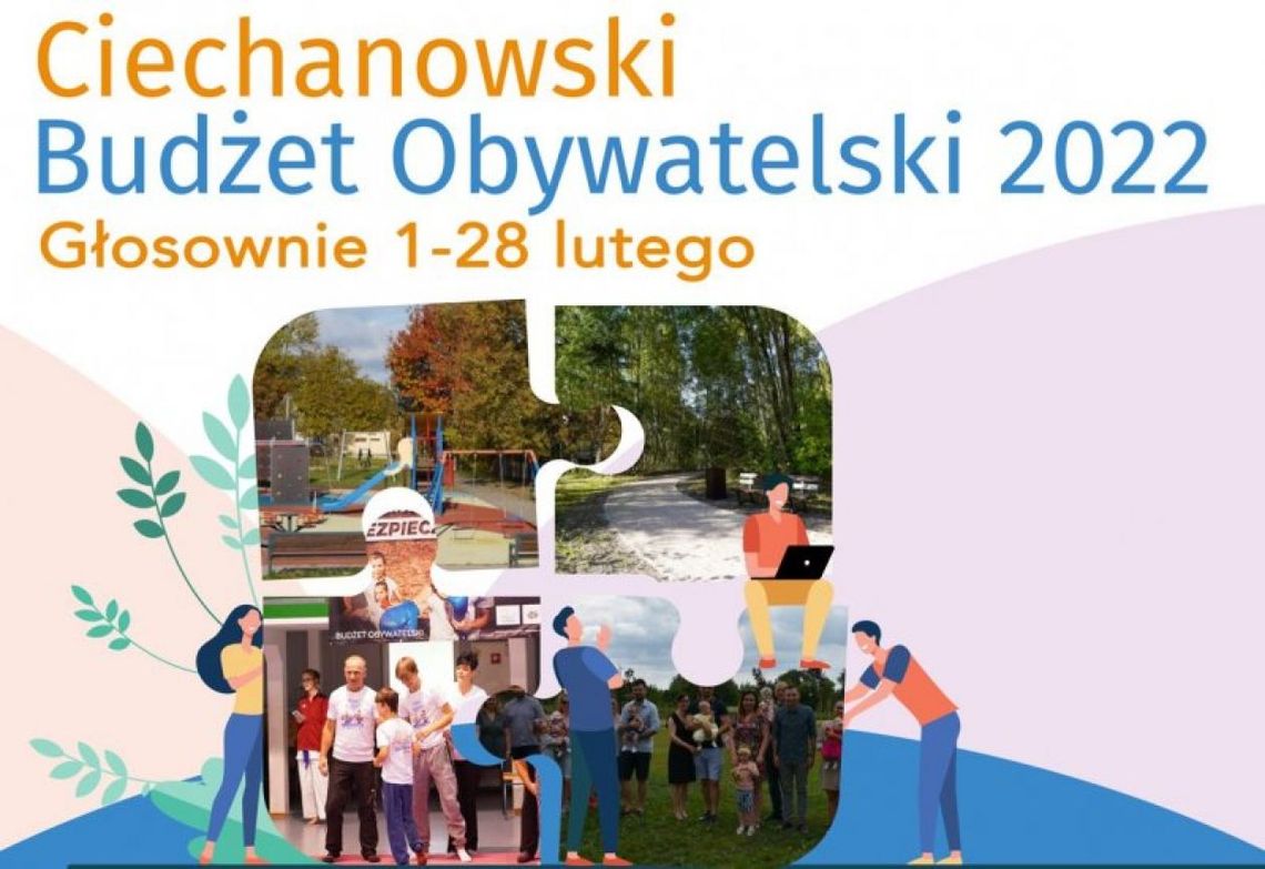 Ciechanowski Budżet Obywatelski. Głosowanie ruszyło!