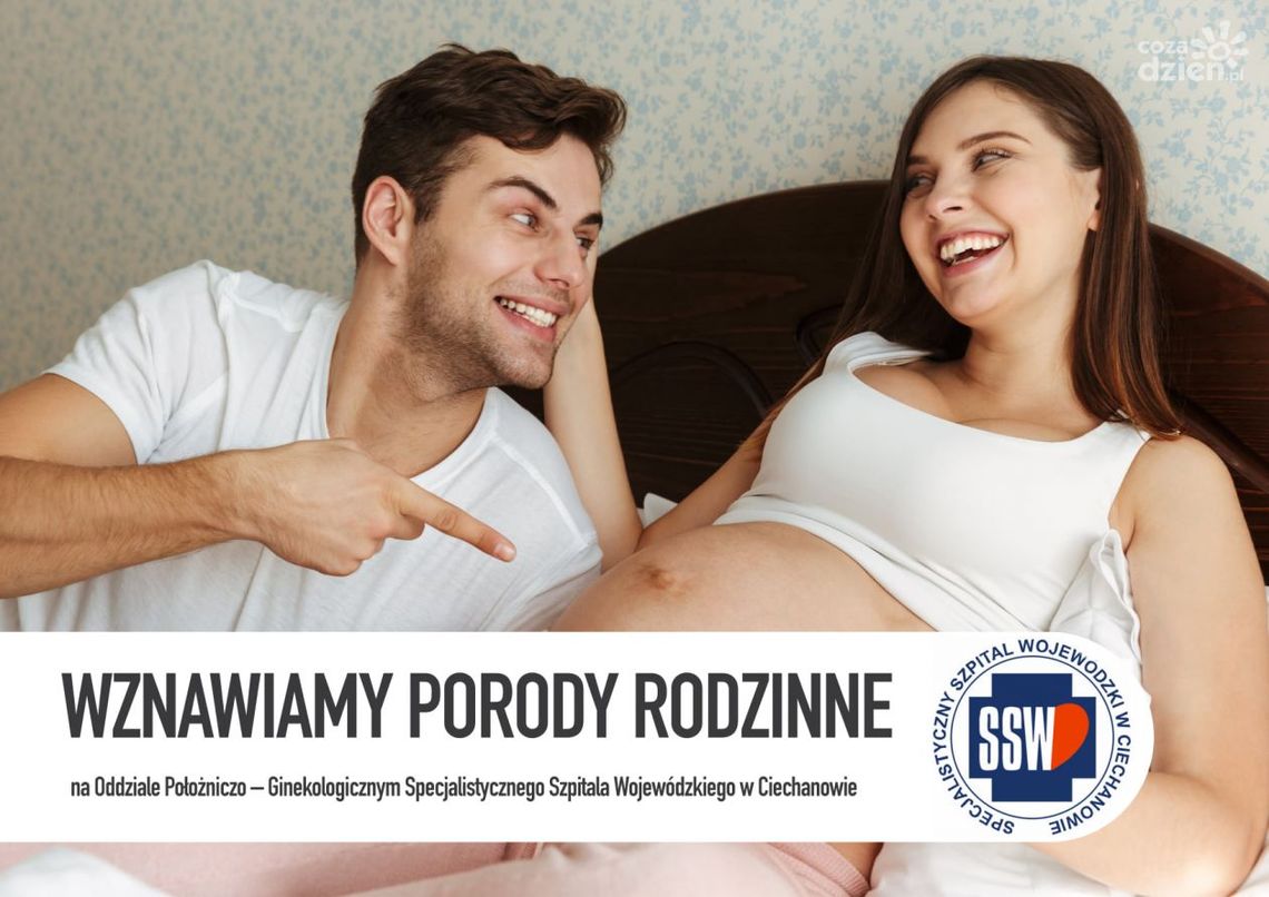 Ciechanowski szpital wznowił porody rodzinne