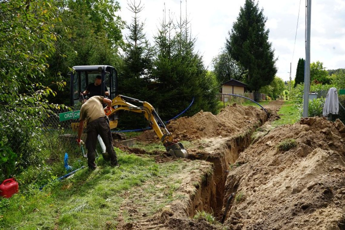 Ciechanowskie ogrody działkowe modernizują infrastrukturę