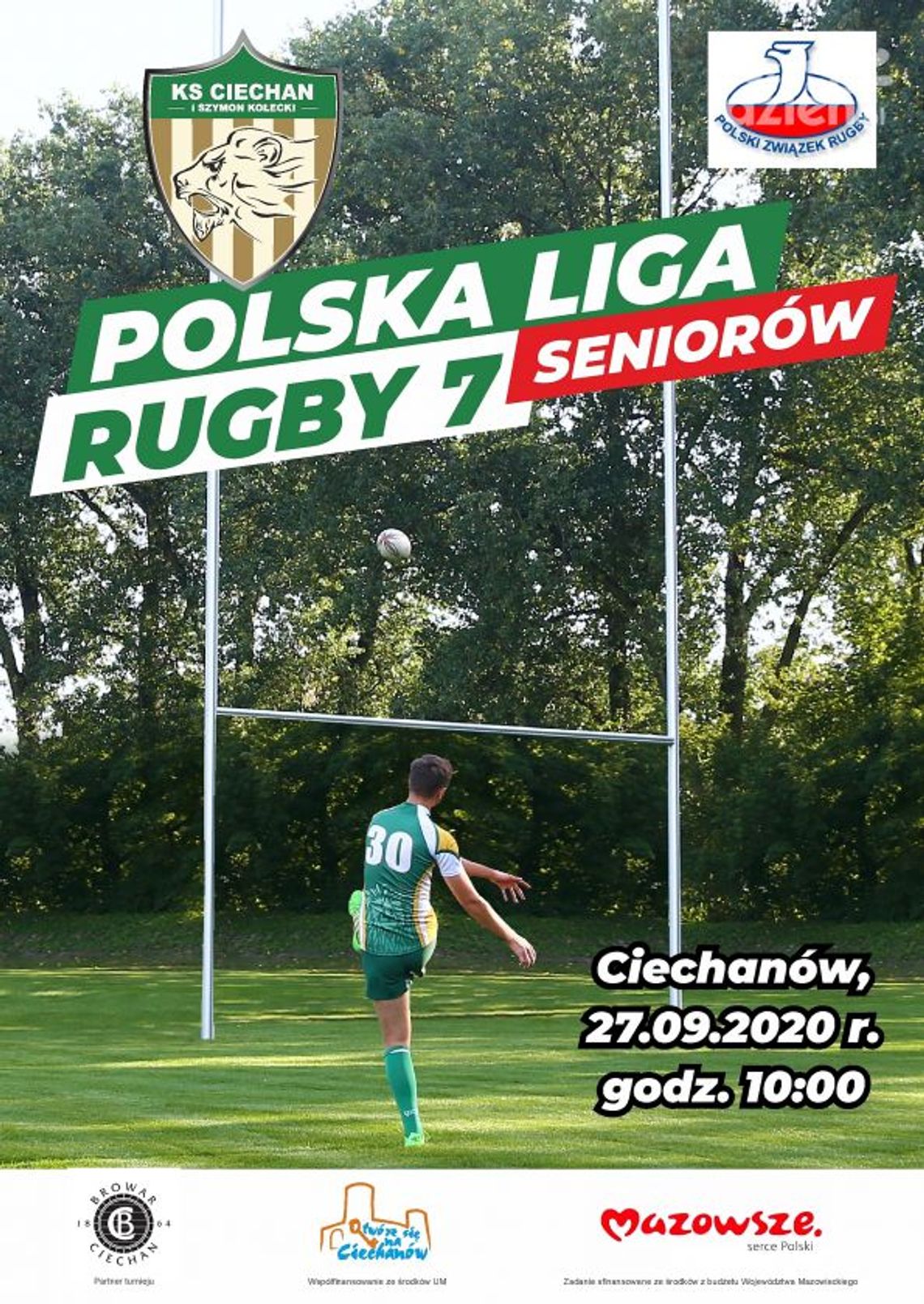 Ciechanowskie rugby wchodzi do gry