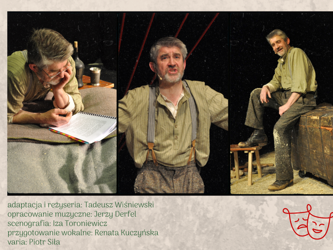 Plakat - monodram Górki