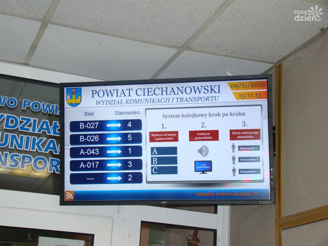 Czy znikną kolejki w wydziale komunikacji? 